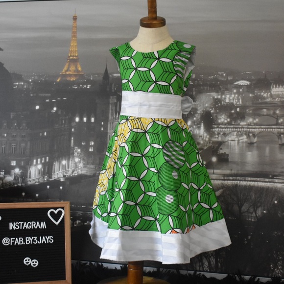 African Ankara ready to wear for toddler girl. - Picture 5 of 7